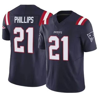 Adrian Phillips New England Patriots Youth Limited Vapor F.U.S.E. Nike Jersey - Navy