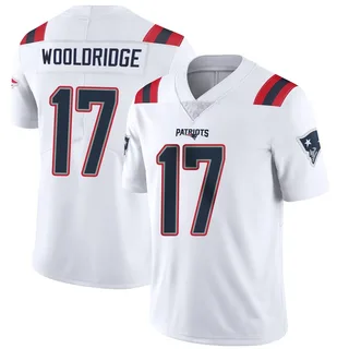 Ben Wooldridge New England Patriots Men's Limited Vapor Untouchable Nike Jersey - White