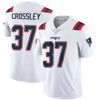 Brandon Crossley New England Patriots Men's Limited Vapor Untouchable Nike Jersey - White