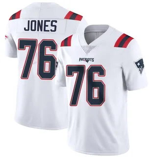 Caleb Jones New England Patriots Men's Limited Vapor Untouchable Nike Jersey - White