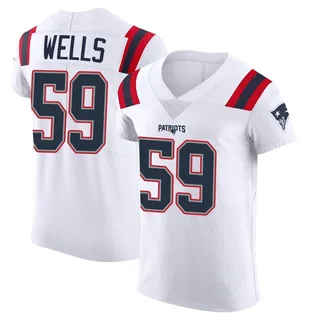 Carson Wells New England Patriots Men's Elite Vapor Untouchable Nike Jersey - White