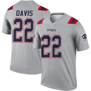Cody Davis New England Patriots Men's Legend Inverted Jersey - Gray