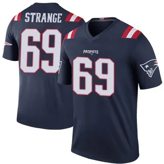 Cole Strange New England Patriots Youth Color Rush Legend Nike Jersey - Navy