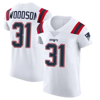 Craig Woodson New England Patriots Men's Elite Vapor Untouchable Nike Jersey - White