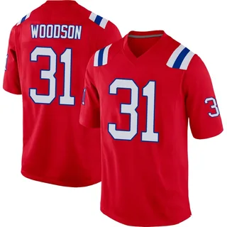 Craig Woodson New England Patriots Youth Game Alternate Nike Jersey - Red
