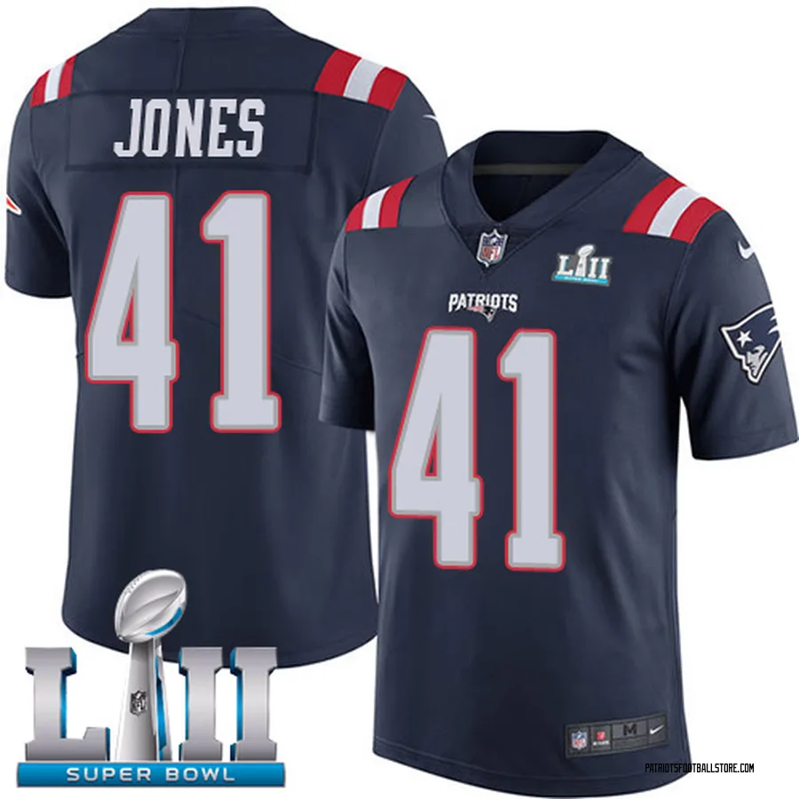 Cyrus Jones New England Patriots Men's Limited Color Rush ...