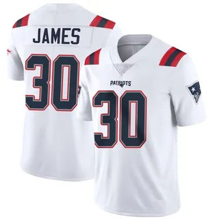 DJ James New England Patriots Men's Limited Vapor Untouchable Nike Jersey - White