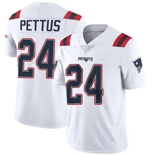 Dell Pettus New England Patriots Youth Limited Vapor Untouchable Nike Jersey - White