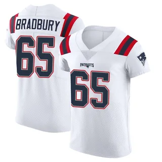Garrett Bradbury New England Patriots Men's Elite Vapor Untouchable Nike Jersey - White