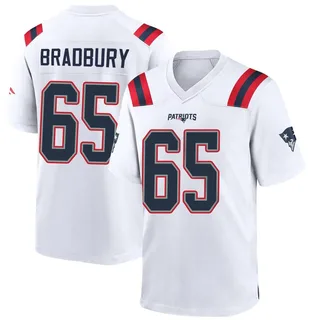 Garrett Bradbury New England Patriots Youth Game Nike Jersey - White