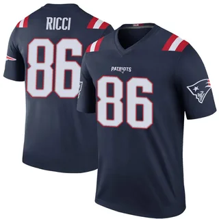 Giovanni Ricci New England Patriots Men's Color Rush Legend Nike Jersey - Navy