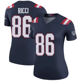 Giovanni Ricci New England Patriots Women's Color Rush Legend Nike Jersey - Navy