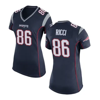 Giovanni Ricci New England Patriots Women's Game Team Color Nike Jersey - Navy Blue