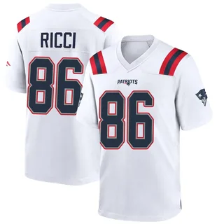 Giovanni Ricci New England Patriots Youth Game Nike Jersey - White