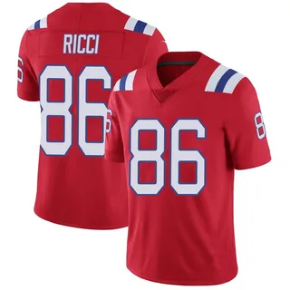 Giovanni Ricci New England Patriots Youth Limited Vapor Untouchable Alternate Nike Jersey - Red
