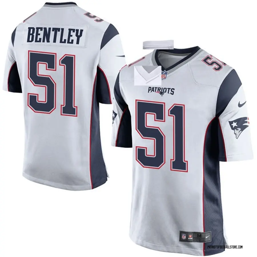 Ja'Whaun Bentley New England Patriots Youth Game Nike Jersey - White