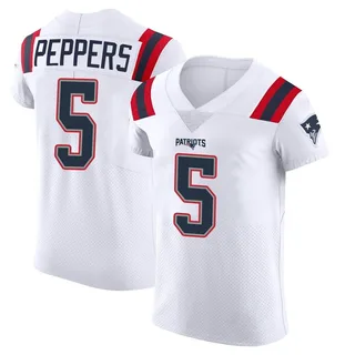 Jabrill Peppers New England Patriots Men's Elite Vapor Untouchable Nike Jersey - White