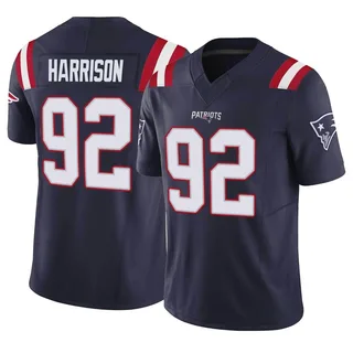 James Harrison New England Patriots Youth Limited Vapor F.U.S.E. Nike Jersey - Navy