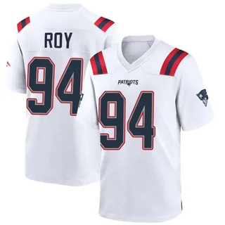 Jaquelin Roy New England Patriots Men's Game Nike Jersey - White