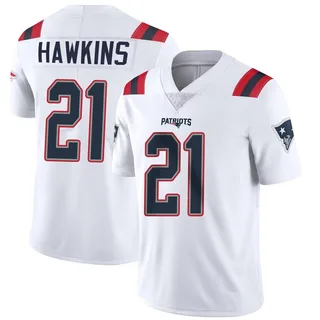 Jaylinn Hawkins New England Patriots Men's Limited Vapor Untouchable Nike Jersey - White