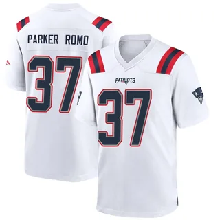 John Parker Romo New England Patriots Men's Game Nike Jersey - White