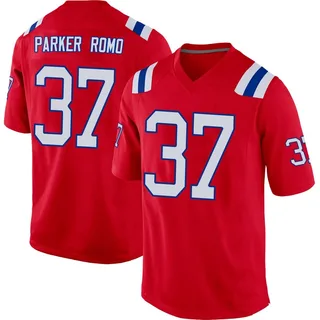 John Parker Romo New England Patriots Youth Game Alternate Nike Jersey - Red