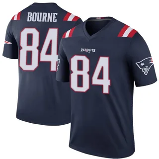 Kendrick Bourne New England Patriots Men's Color Rush Legend Nike Jersey - Navy