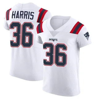 Kevin Harris New England Patriots Men's Elite Vapor Untouchable Nike Jersey - White