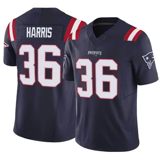 Kevin Harris New England Patriots Youth Limited Vapor F.U.S.E. Nike Jersey - Navy