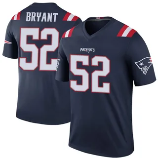 Marcus Bryant New England Patriots Men's Color Rush Legend Nike Jersey - Navy