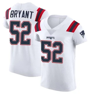 Marcus Bryant New England Patriots Men's Elite Vapor Untouchable Nike Jersey - White