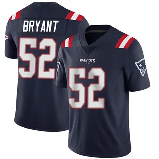 Marcus Bryant New England Patriots Youth Limited Team Color Vapor Untouchable Nike Jersey - Navy