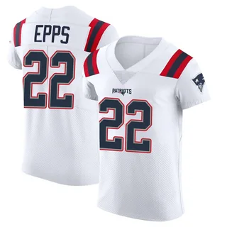 Marcus Epps New England Patriots Men's Elite Vapor Untouchable Nike Jersey - White