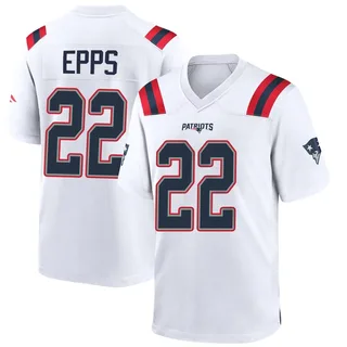 Marcus Epps New England Patriots Men's Game Nike Jersey - White