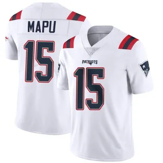 Marte Mapu New England Patriots Men's Limited Vapor Untouchable Nike Jersey - White