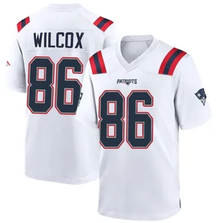Mitchell Wilcox New England Patriots Youth Game Nike Jersey - White