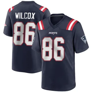 Mitchell Wilcox New England Patriots Youth Game Team Color Nike Jersey - Navy Blue