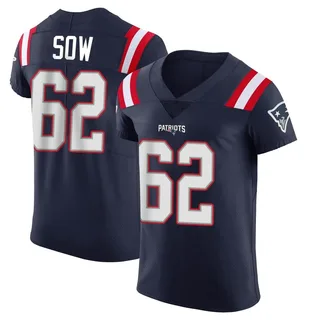 Sidy Sow New England Patriots Men's Elite Team Color Vapor Untouchable Nike Jersey - Navy