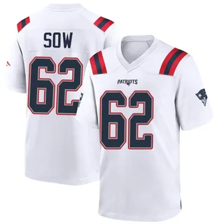 Sidy Sow New England Patriots Youth Game Nike Jersey - White