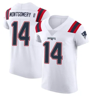 Ty Montgomery II New England Patriots Men's Elite Vapor Untouchable Nike Jersey - White