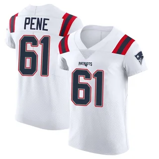 Wilfried Pene New England Patriots Men's Elite Vapor Untouchable Nike Jersey - White