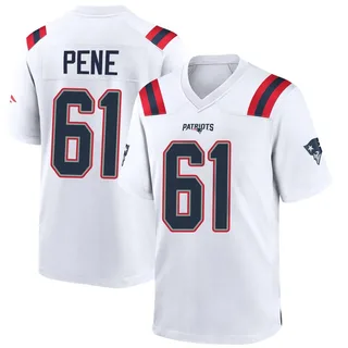 Wilfried Pene New England Patriots Youth Game Nike Jersey - White