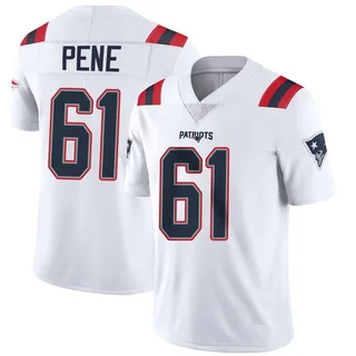 Wilfried Pene New England Patriots Youth Limited Vapor Untouchable Nike Jersey - White